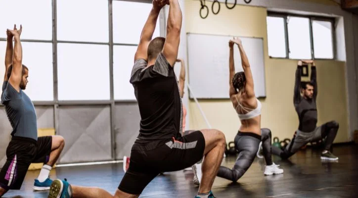 shoulder and pec stretching